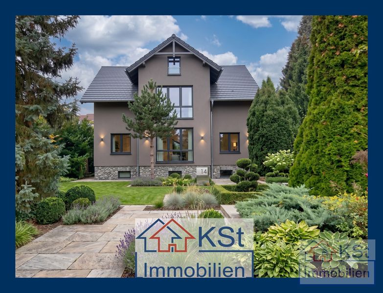 Stilvolles Stadthaus in Markkleeberg mit schönem Garten und besonderem Wohncharakter